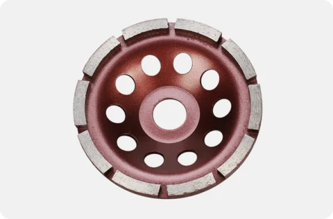Single Row Diamond Cup Wheel for Grinding Marble Concrete Granite